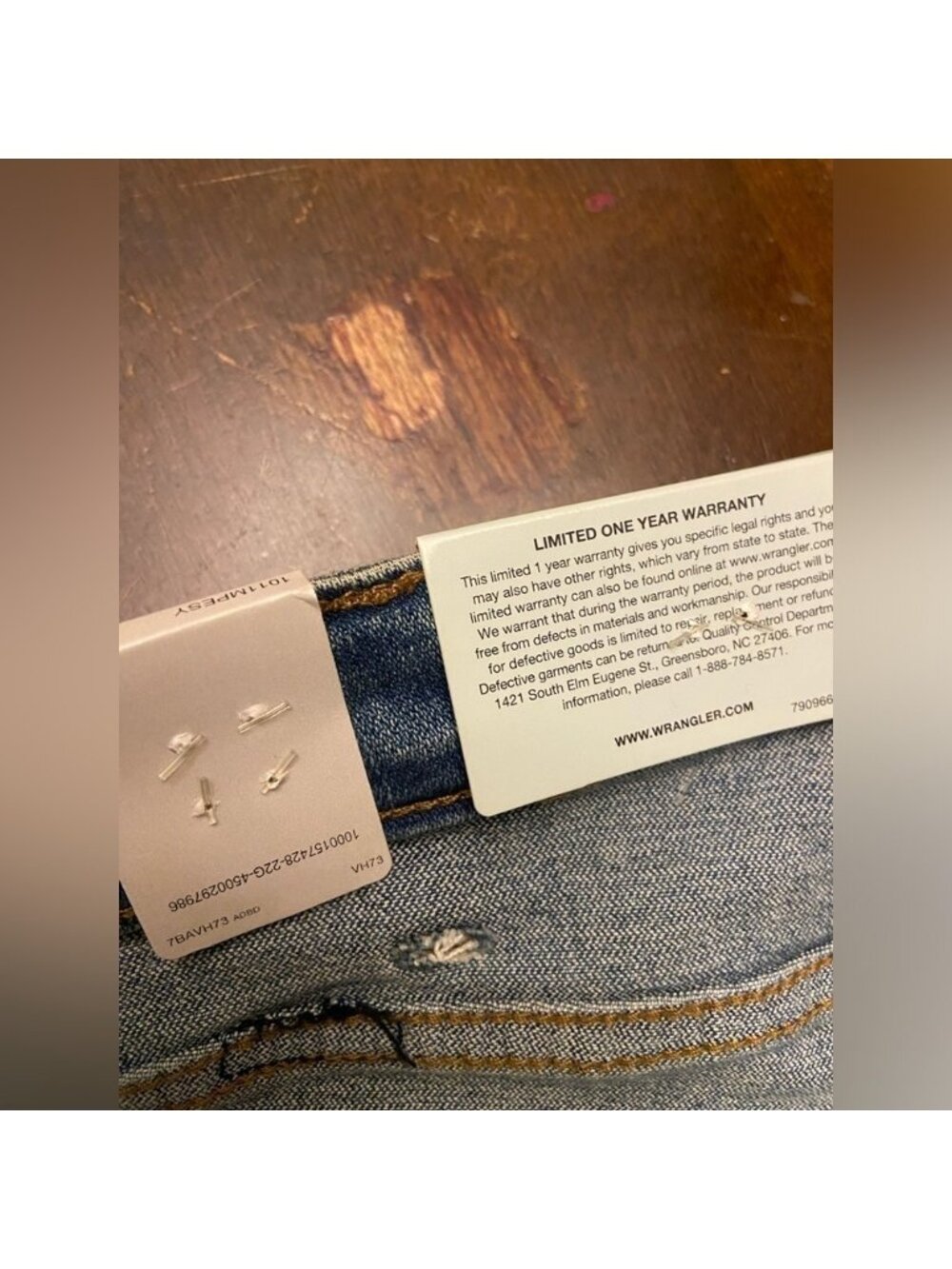 Wrangler new with tag jeans flared - Picture 4 of 9